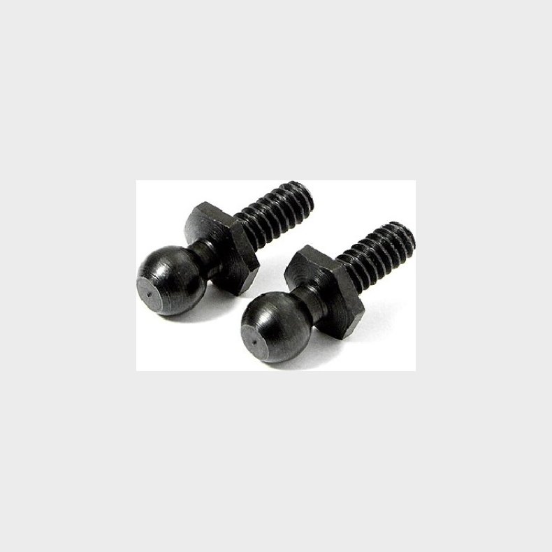 Ball End 4,3x6,5mm 4-40 Black - Hpz136 - Hpi Racing