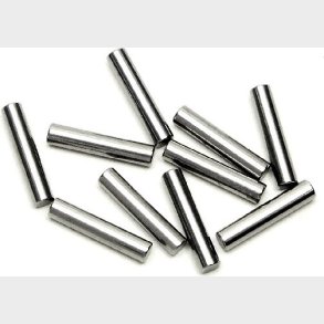 Pin 2 X 10mm Silver (10 Pcs) - Hpz264 - Hpi Racing