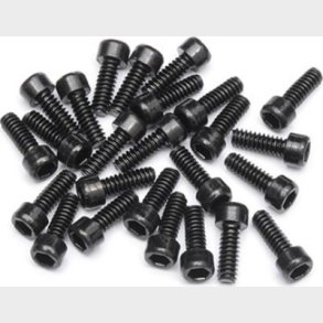 Wheel Screw (4-40x8mm Hex Socket/25pcs) - Hpz340 - Hpi Racing