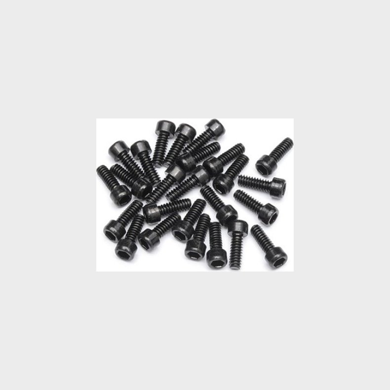 Wheel Screw (4-40x8mm Hex Socket/25pcs) - Hpz340 - Hpi Racing