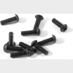 Button Head Screw M3x10mm (hex Socket/10 Pcs) - Hpz353 - Hpi Racing