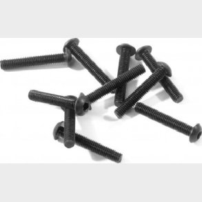 Button Head Screw M3x18mm (hex Socket/10 Pcs) - Hpz356 - Hpi Racing