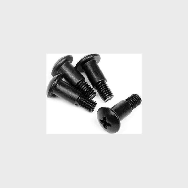 Step Screw M4x10mm (4pcs) - Hpz391 - Hpi Racing