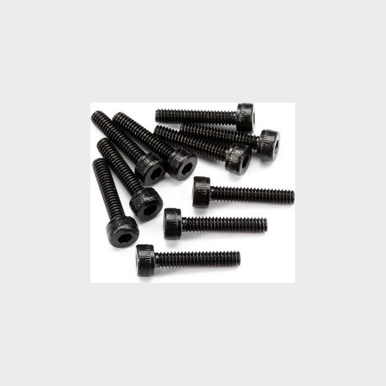 Cap Head Screw M2x10mm (10pcs) - Hpz412 - Hpi Racing