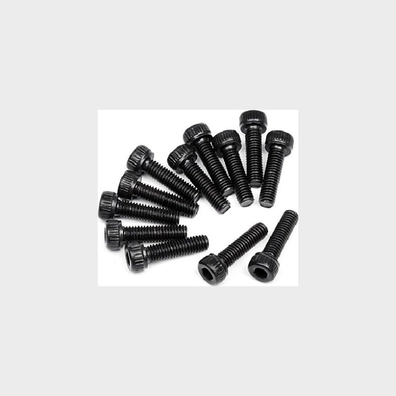 Cap Head Screw M2 6 X 10mm (12pcs) - Hpz422 - Hpi Racing