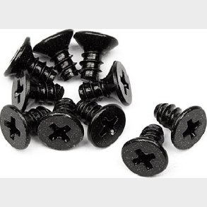 Tp.flat Head Screw M2.6x5mm (10pcs) - Hpz475 - Hpi Racing