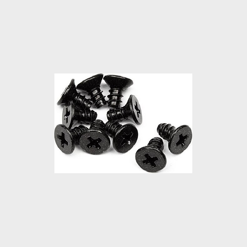 Tp.flat Head Screw M2.6x5mm (10pcs) - Hpz475 - Hpi Racing