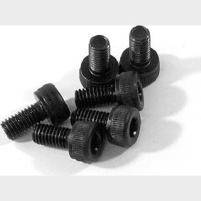 Cap Head Screw M3x6mm (6pcs) - Hpz541 - Hpi Racing