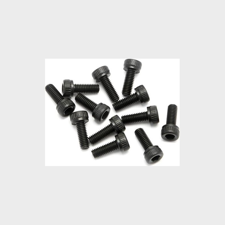 Cap Head Screw M3 X 8mm (12pcs) - Hpz542 - Hpi Racing