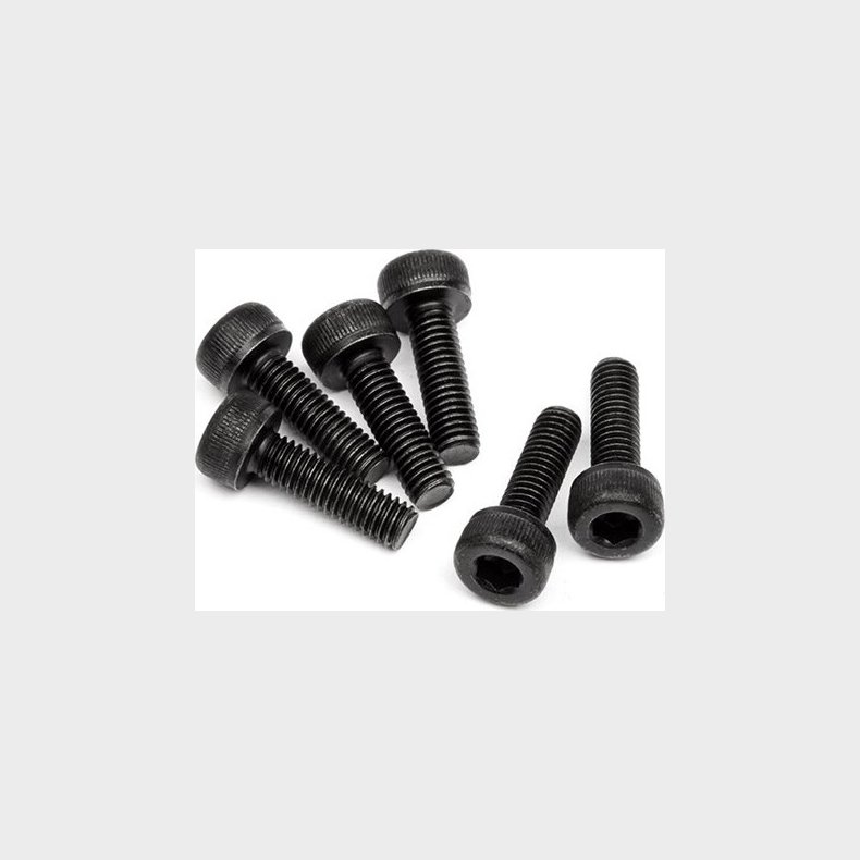 Cap Head Screw M3 X 10mm (6pcs) - Hpz543 - Hpi Racing