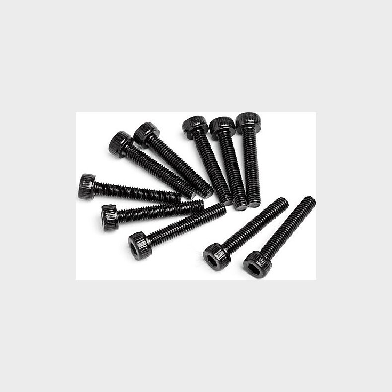 Cap Head Screw M3x18mm (10pcs) - Hpz546 - Hpi Racing