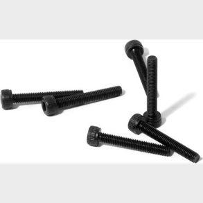 Cap Head Screw M3 X 20mm (black/6pcs) - Hpz547 - Hpi Racing