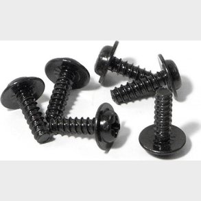 Tp. Flanged Screw M3x10mm (6pcs) - Hpz561 - Hpi Racing