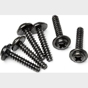 Tp. Flanged Screw M3x15mm (6pcs) - Hpz563 - Hpi Racing