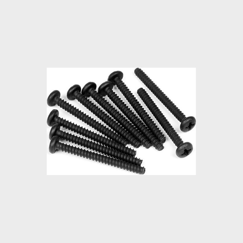 Tp. Binder Head Screw M3x30mm (10pcs) - Hpz574 - Hpi Racing