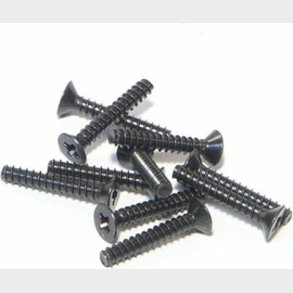 Tp. Flat Head Screw M3x18mm (10pcs) - Hpz581 - Hpi Racing