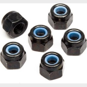 Lock Nut M3 (6 Pcs) - Hpz663 - Hpi Racing