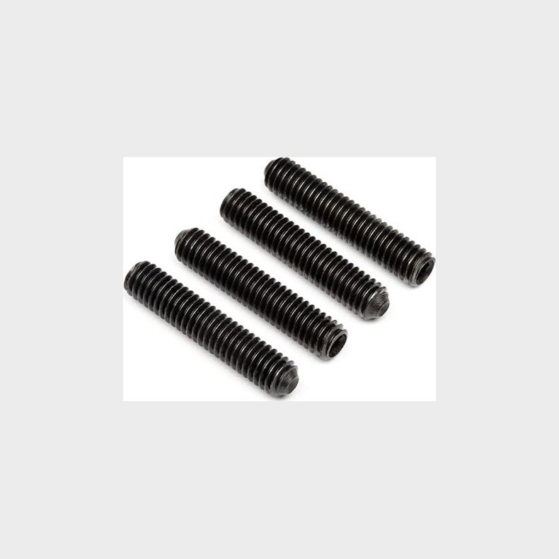 Threaded Shaft M4 X 20mm (4pcs) - Hpz728 - Hpi Racing
