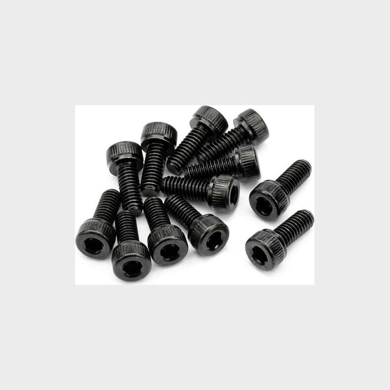 Cap Head Screw M4x10mm (12pcs) - Hpz793 - Hpi Racing