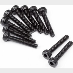 Cap Head Screw M2x12mm (10pcs) - Hpz413 - Hpi Racing