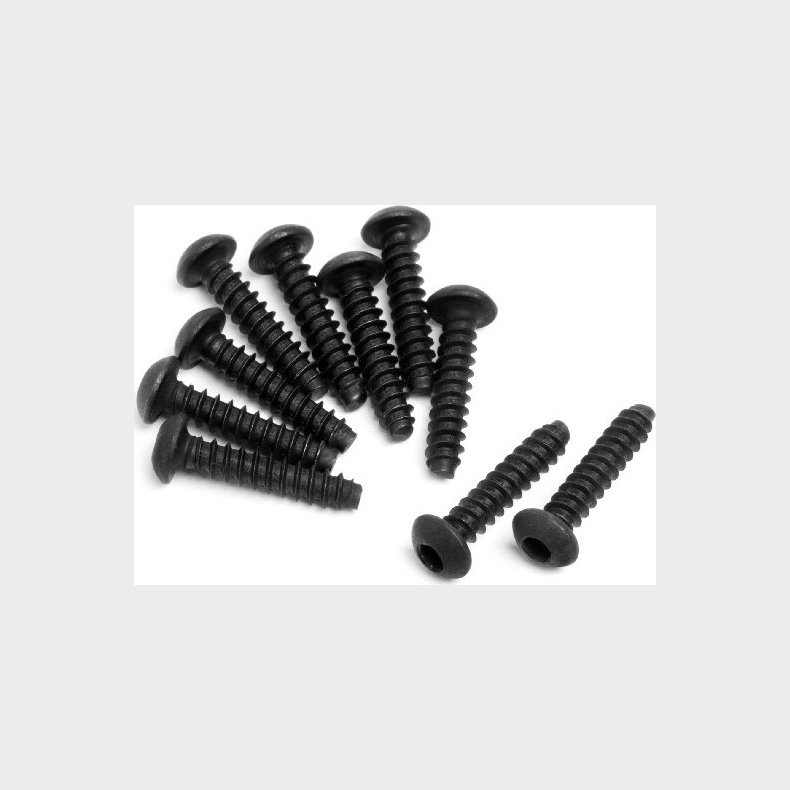 Tp. Button Head Screw M3x14mm (10pcs) - Hp94361 - Hpi Racing
