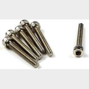 Cap Head Screw Counterclockwise M3x20mm (6 Pcs) - Hp160283 - Hpi Racing