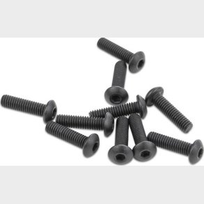 Button Head Screw M4x15mm (hex Socket/10pcs) - Hp160319 - Hpi Racing