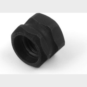 Clutch Nut 1/4-28x8.5mm (black) - Hp160403 - Hpi Racing