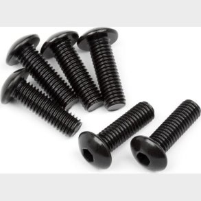 Button Head Screw M5x16mm (hex Socket / 6pcs) - Hp109070 - Hpi Racing