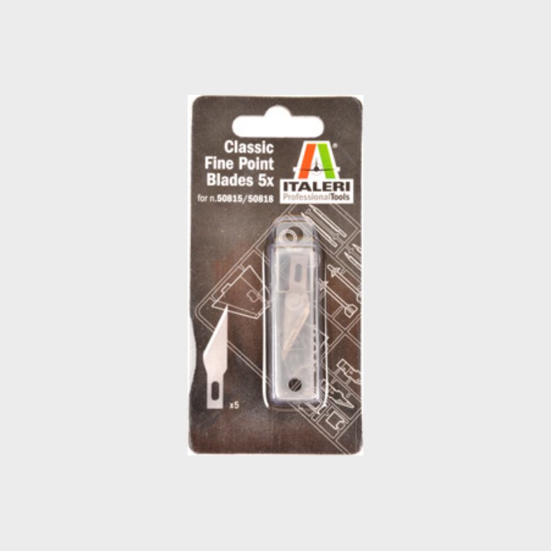 Italeri - Classic Fine Point Blades 5x - 50824