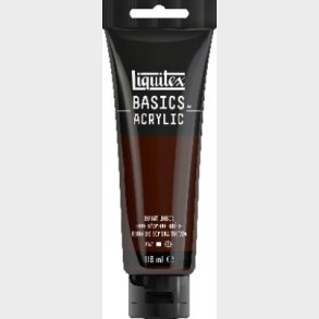 Liquitex - Basics Akrylmaling - 118 Ml - Burnt Umber 128