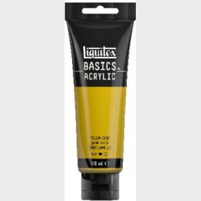 Liquitex - Basics Acrylic - Akrylmaling - Yellow Oxide 118 Ml 416 - 8870031 -