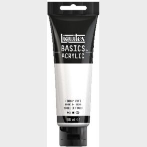 Liquitex - Basics Acrylic - Akrylmaling - Titanium White 118 Ml 432 - 8870032 -