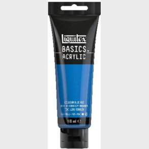 Liquitex - Basics Acrylic - Akrylmaling - Cerulean Bl 118 Ml