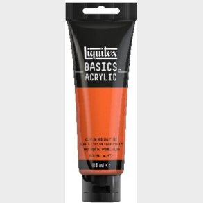 Liquitex - Basics Acrylic - Akrylmaling - Cadmium Rd Lys 118 Ml