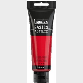 Liquitex - Basics Acrylic - Akrylmaling - Naphthol Crimson Rd 118 Ml