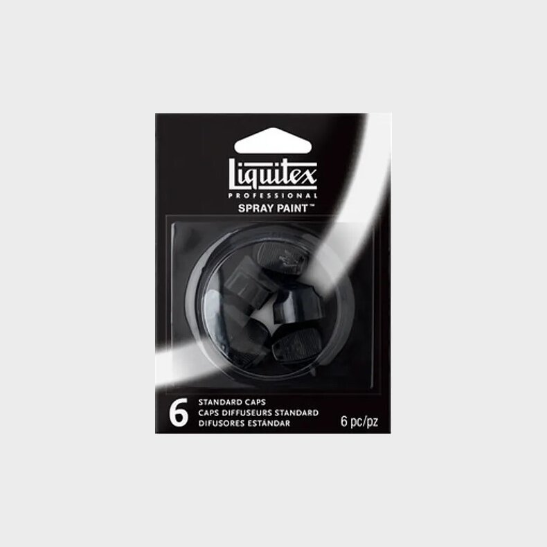 Liquitex - Dyser Til Spraymaling Dser - Medium Standard - 6 Stk