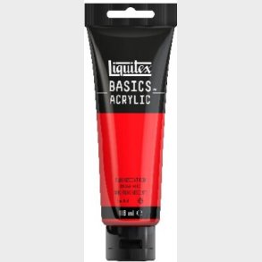 Liquitex - Basics Acrylic - Akrylmaling - Fluorescerende Rd 118 Ml