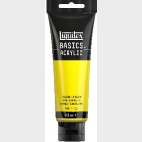 Liquitex - Basics Acrylic - Akrylmaling - Transparent Yellow 118 Ml
