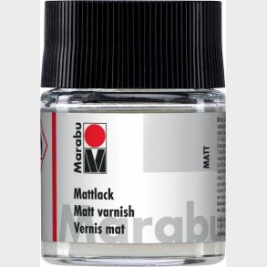 Marabu - Lak - 50 Ml - 000 Klar Mat