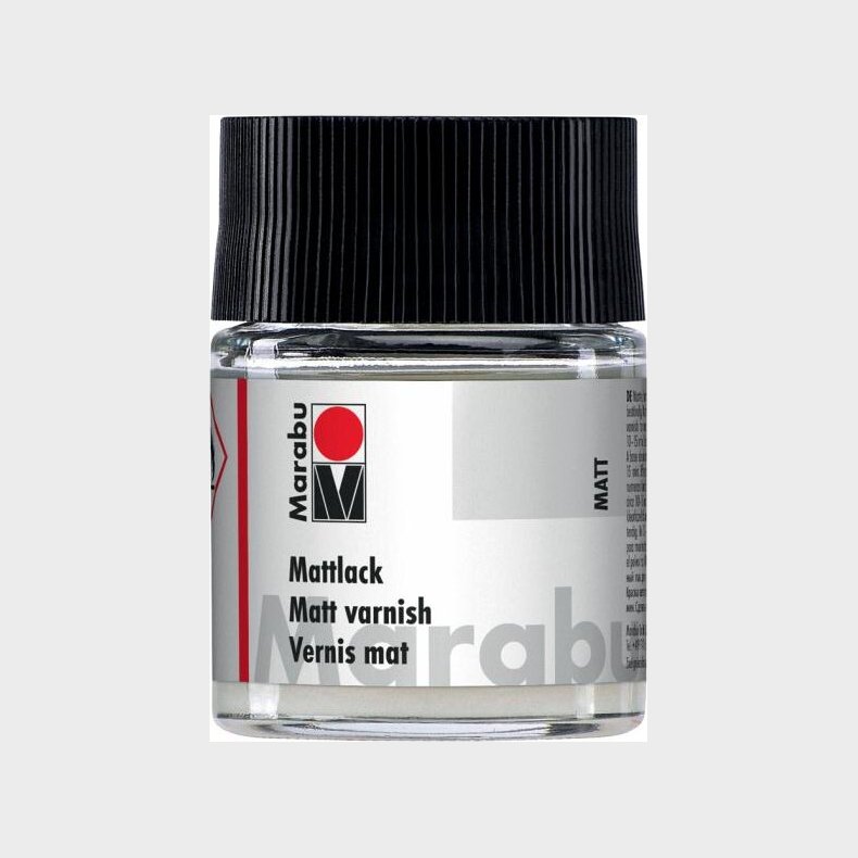 Marabu - Lak - 50 Ml - 000 Klar Mat