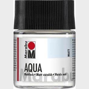 Marabu - Aqua Matt Varnish - Mat Lak - 50 Ml