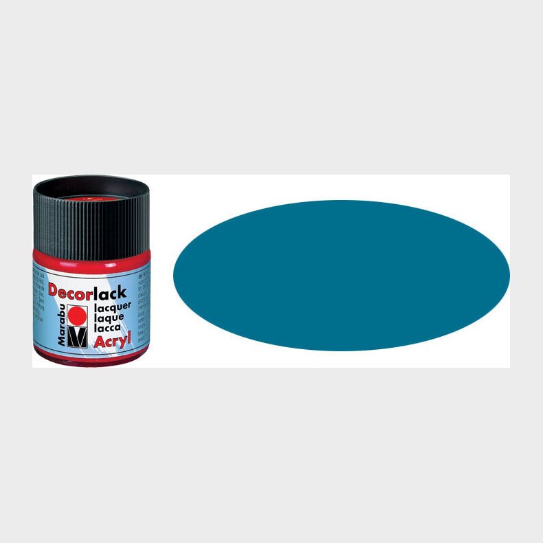 Marabu - Decorlack - 50 Ml - 059 Petro. Bl