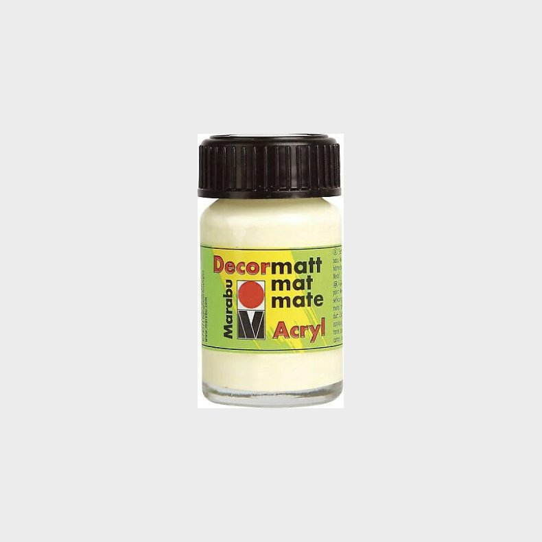 Decormatt Acryl - 15 Ml - Vanille - Marabu