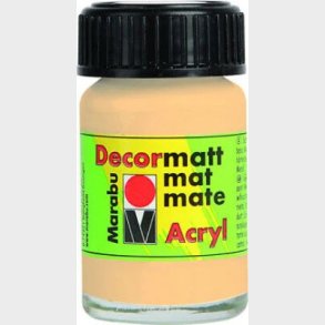 Decormatt Acryl - 50 Ml - Fersken - Marabu