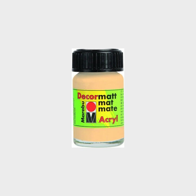 Decormatt Acryl - 50 Ml - Fersken - Marabu