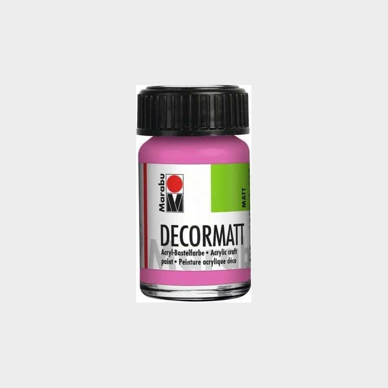 Decormatt Acryl - 15 Ml - L. Pink - Marabu