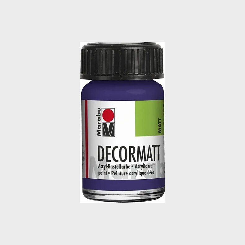 Decormatt Acryl - 15 Ml - Violet - Marabu