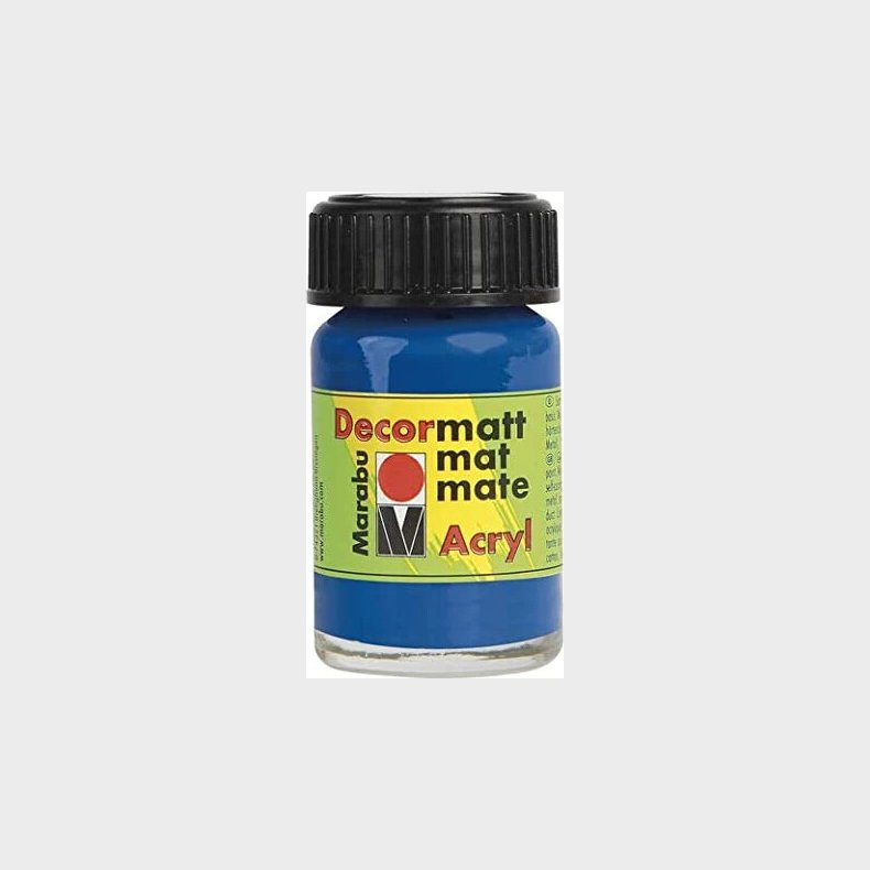 Decormatt Acryl - 15 Ml - Petro Bl - Marabu