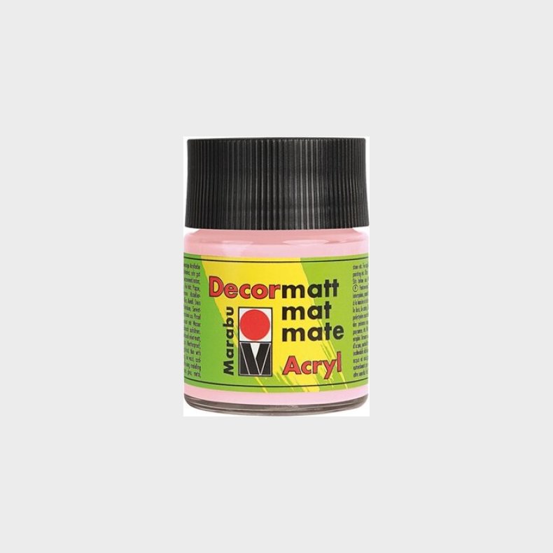 Decormatt Acryl - 50 Ml - Wild Rose - Marabu